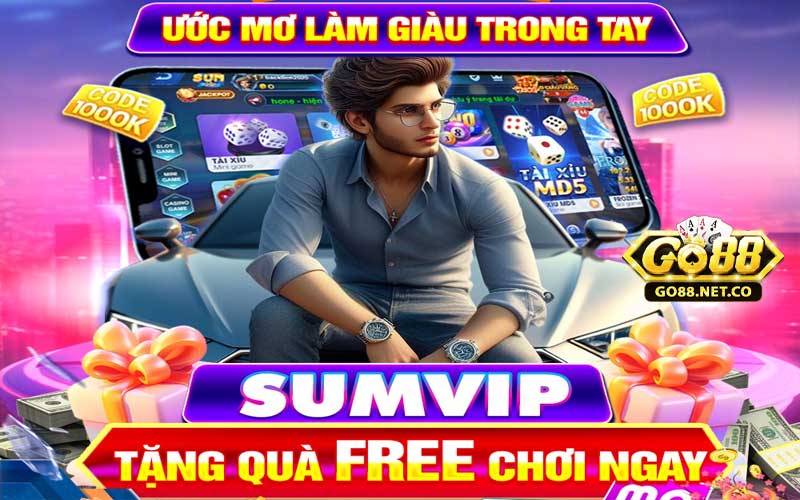 Đăng ký Sumvip tặng Giftcode trải nghiệm hấp dẫn