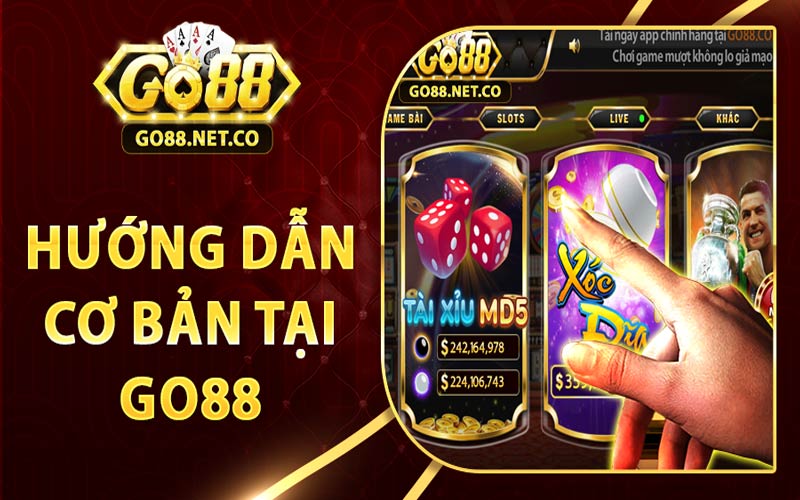 Những hướng dẫn cở bản tại cổng game Go88